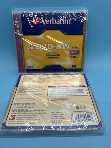 Set verbatim dvd rw - set, of